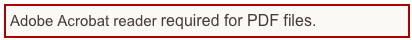Adobe Acrobat reader required for PDF files.